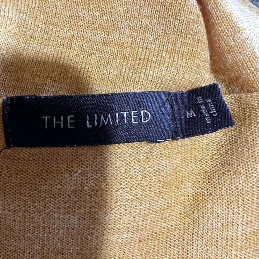 The Limited Mustard Button Down Cardigan, Women's size M - Picture 8 of 9